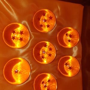 Dragon Ball Z 7 Stars Orange Crystal Ball Collection