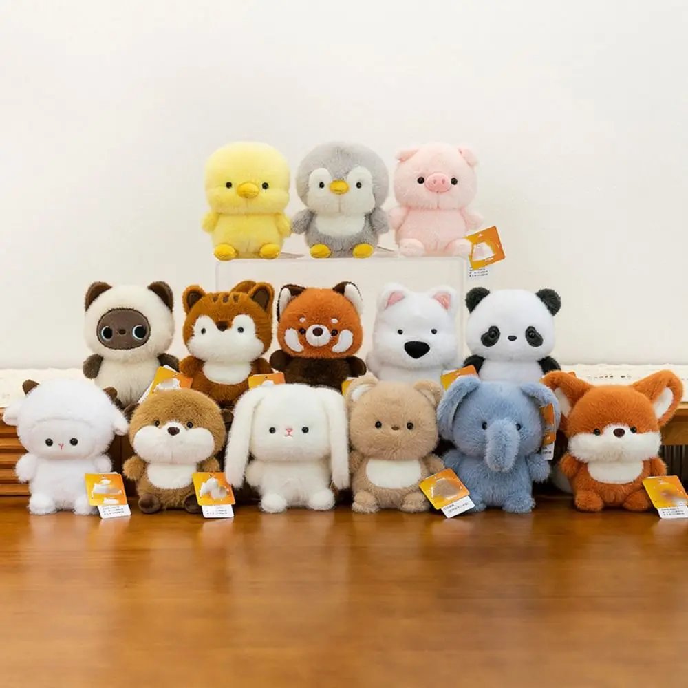 Kawaii Plush Animal Companion – Soft Mini Desk Plush Collection - Image 5