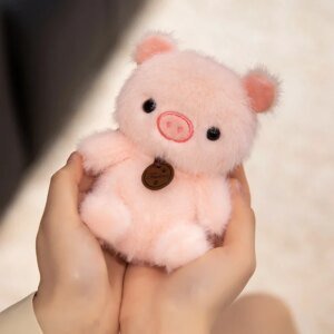 Kawaii Animal Plush Keychain – Soft Mini Bag Charm Collection