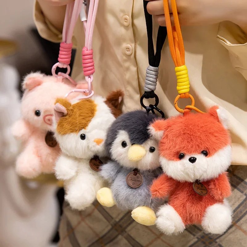 Kawaii Plush Animal Companion – Soft Mini Desk Plush Collection - Image 9