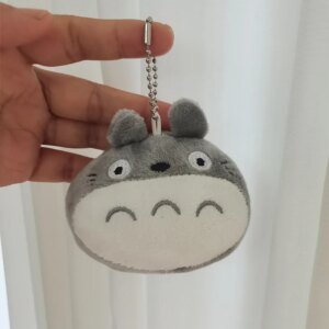 Forest Spirit Plush Keychain – Cute Anime Bag Charm